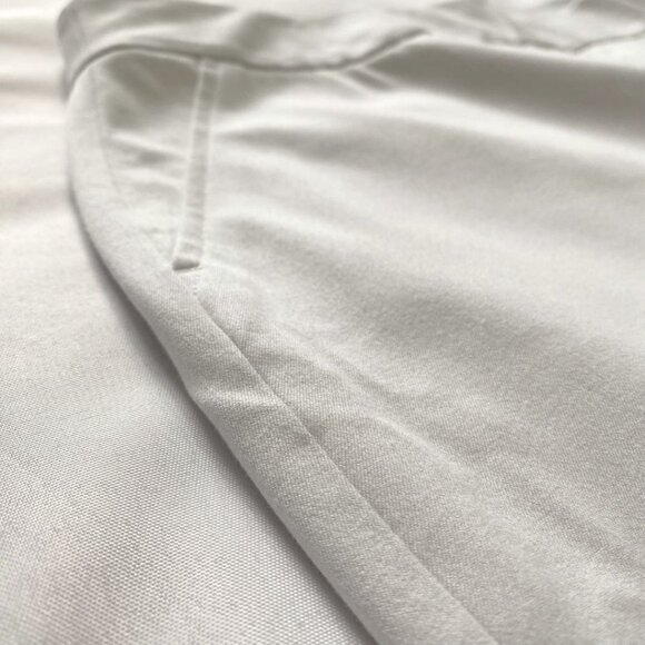 SPANX Women's White Straight Leg Pants - Picture 9 of 11